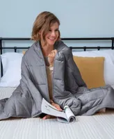 Sealy Quilted Plush Weighted Blanket