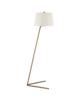 Hudson & Canal Markos Floor Lamp In Brass