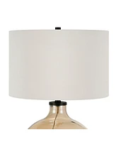 Hudson & Canal Laelia Table Lamp In Luster Glass