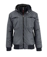 Spire By Galaxy Men's Heavyweight Moto Jacket