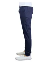 Galaxy By Harvic Men's Basic Stretch Twill Joggers