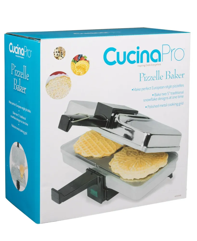 CucinaPro Non-Stick Electric Pizzelle Maker Press - Macy's