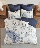 Madison Park Zennia Seersucker 7-Pc. Comforter Set