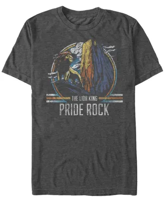 Disney Men's The Lion King Vintage of Pride Rock Short Sleeve T-Shirt