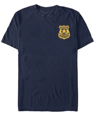 Fifth Sun Pixar - Zootopia Men's Zootropolis Police Badge Short Sleeve T-Shirt