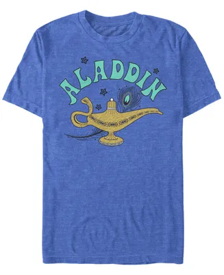 Disney Men's Aladdin Live Action Ornate Lamp Sketch Short Sleeve T-Shirt