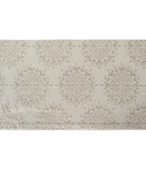 Design Imports Winter Sparkle Jacquard Table Runner