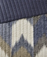 Ink+Ivy Alpine Chevron Stripe 3-Pc. Quilt Set