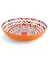 French Bull Melamine11.75" x 3" Ziggy Serving Bowl