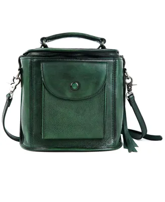 Old Trend Isla Leather Crossbody Bag