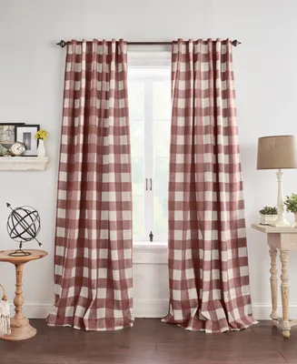 Grainger Buffalo Check 52" x 84" Blackout Curtain Panel