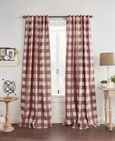 Grainger Buffalo Check 52" x 84" Blackout Curtain Panel