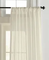 Asher Cotton Voile Sheer Window Curtain Collection