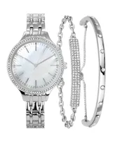 I.n.c. International Concepts Women's Bracelet Watch Set 36mm, Created for Macy's