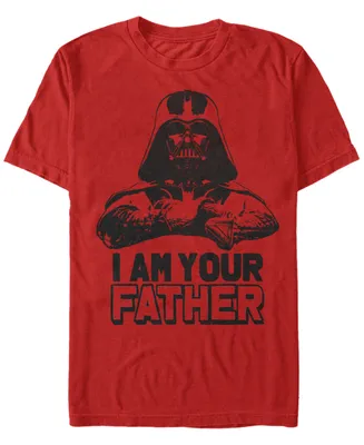 Star Wars Men's Classic Darth Vader I Am Your Father Short Sleeve T-Shirt