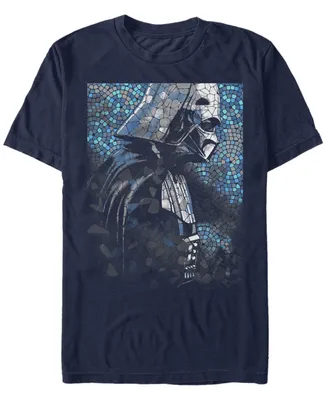 Star Wars Men's Classic Darth Vader Tiles Short Sleeve T-Shirt