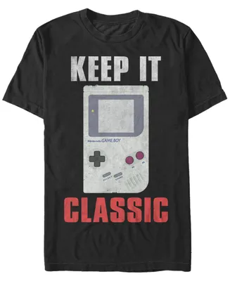 Nintendo Men's Game Boy Keep It Classic Short Sleeve T-Shirt
