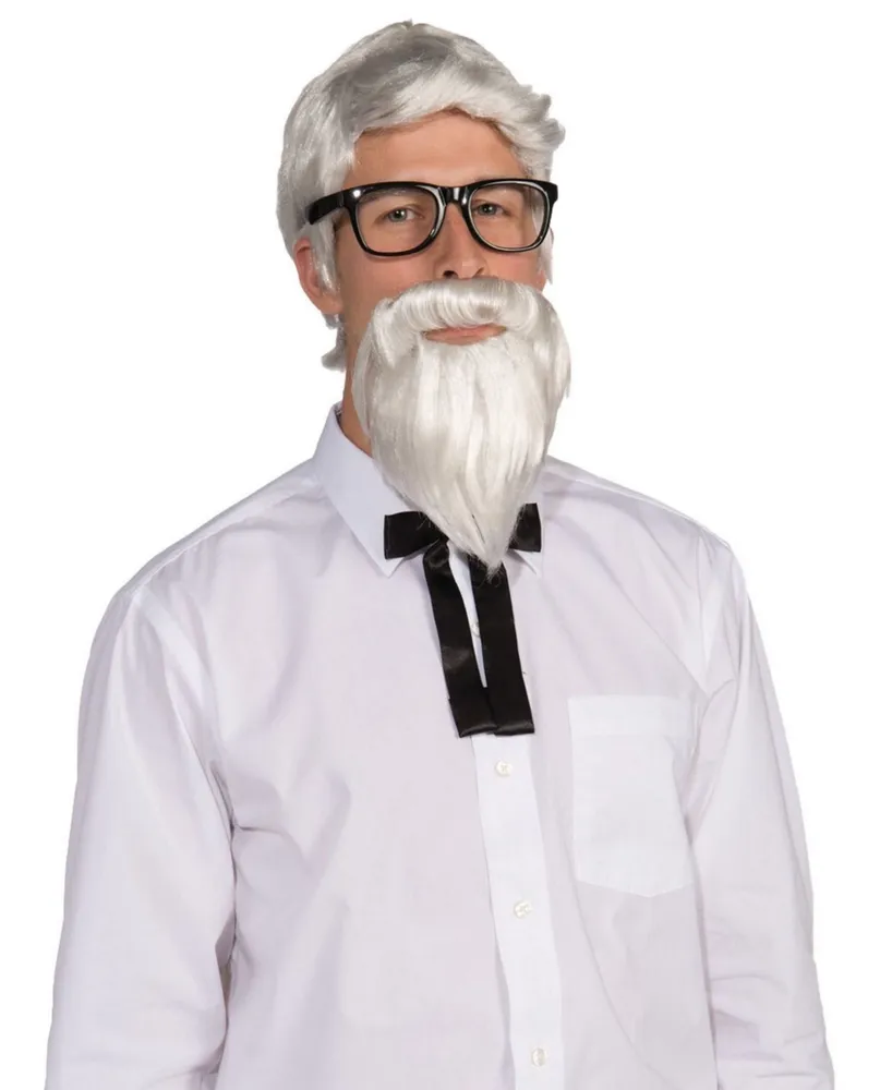 BuySeasons Adult Colonel Wig and Beard