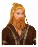 BuySeasons Men's Deluxe Viking Wig with Beard