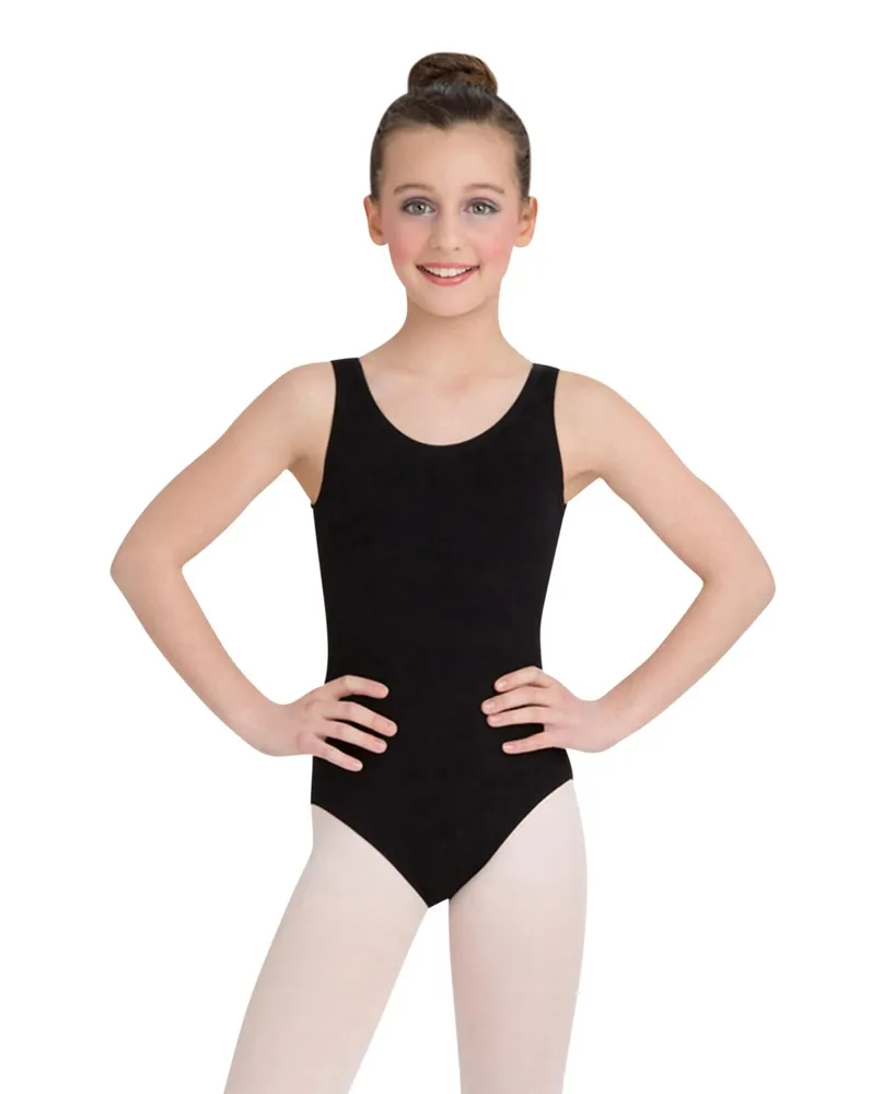 Capezio Big Girls High Neck Tank Leotard