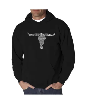 La Pop Art Men's Word Hooded Sweatshirt - Outlaws
