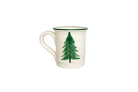 Vietri Old St. Nick Mug - Skiing