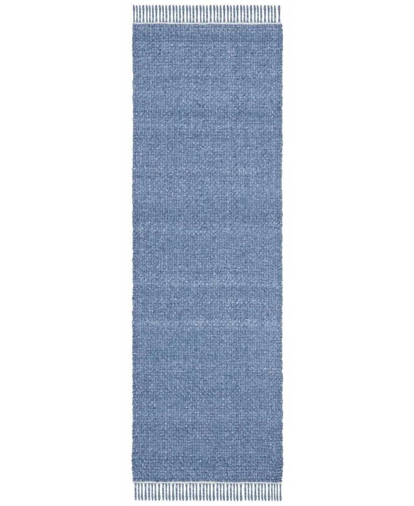 Lauren Ralph Lauren Amalie LRL6350A Blue 2'6" X 8' Runner Area Rug