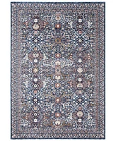 Lauren Ralph Lauren Belvoir LRL1300A Navy 4' X 6' Area Rug