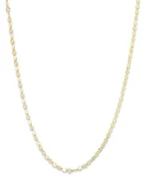 Giani Bernini 18K Gold over Sterling Silver Necklace, 20" Diamond