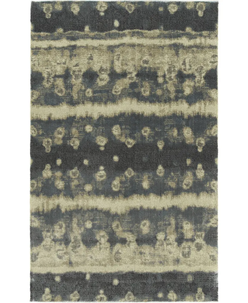 Closeout! Dalyn Galli GG14 Graphite 3'3" x 5'1" Area Rugs