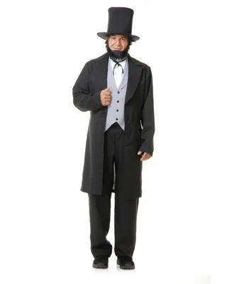 BuySeasons Men's Abe Lincoln With Hat Adult Costume