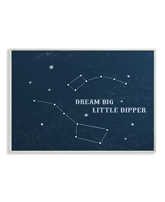 Stupell Industries Dream Big Little Dipper Stars Wall Plaque Art, 12.5" x 18.5"