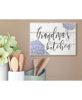 Stupell Industries Grandmas Kitchen Hydrangeas Wall Art Collection