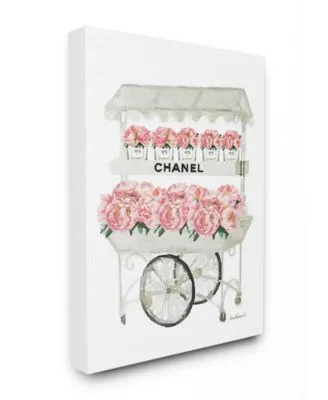 Stupell Industries Fashion Flower Stand Art Collection