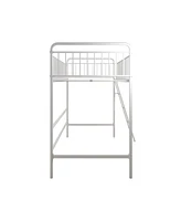 EveryRoom Kalvin Twin Metal Loft Bed