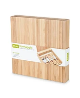 True Formaggio Bamboo Cheese Board Tool Set- 5 Piece