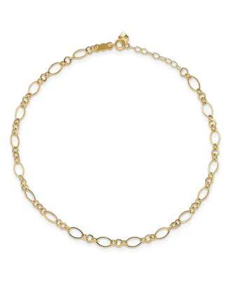 Chain Anklet in 14k Yellow Gold