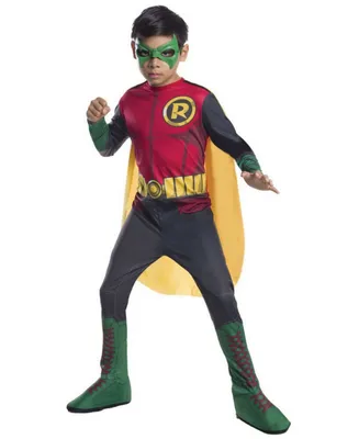 BuySeasons Big Boys Dc Comics Robin Photo Real Costume