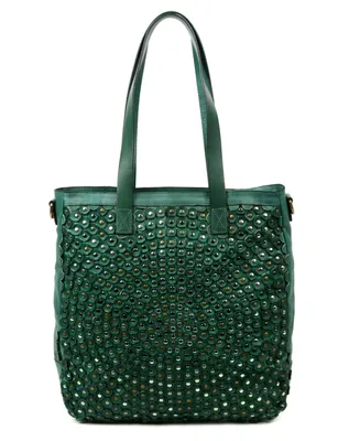 Old Trend Stellar Stud Leather Tote Bag