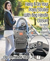 Original Diaper Bag Backpack, Multi-Functional Baby Bags with Changing Pad