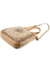 Old Trend Stellar Stud Leather Tote Bag