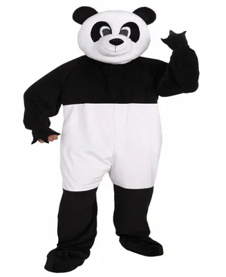 Buy Seasons Men's Panda Mascot Costume