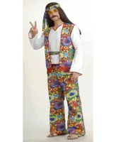 Buy Seasons Men's Hippie Man Costume