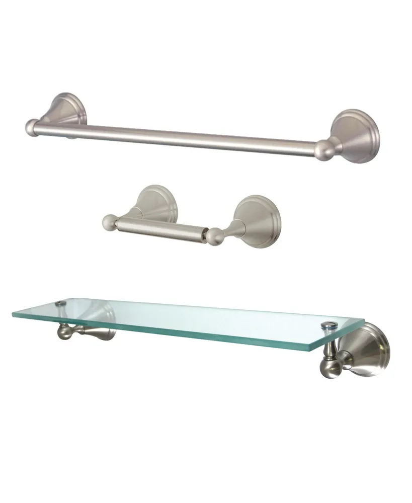 Kingston Brass Governor -Pc. Bathroom Accessories Set in Polished Chrome