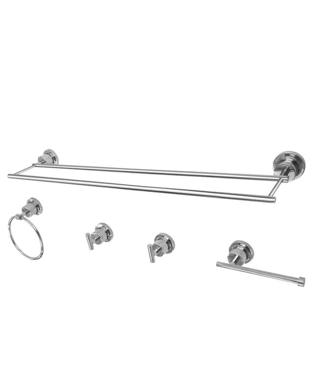 Kingston Brass 3-Pc. Bathroom Accessory Set in Brushed Nickel