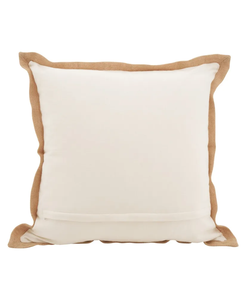 Saro Lifestyle Seashells Decorative Pillow, 20" x 20"