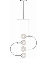 Volume Lighting Lawrence 4-Light Chandelier