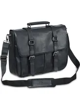 Mancini Buffalo Collection Single Compartment Laptop Briefcase