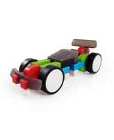 Guidecraft Io Blocks Race Cars - 48 Pieces Set - Multi