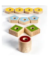 Guidecraft Count and Twist Shapes - Multi